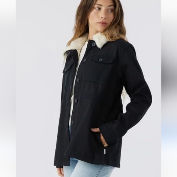 NWT Hang Ten  Utility Jacket Black,  Extra Large - Picture 2 of 7